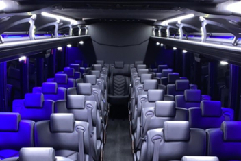 Nashua Charter Bus Interior