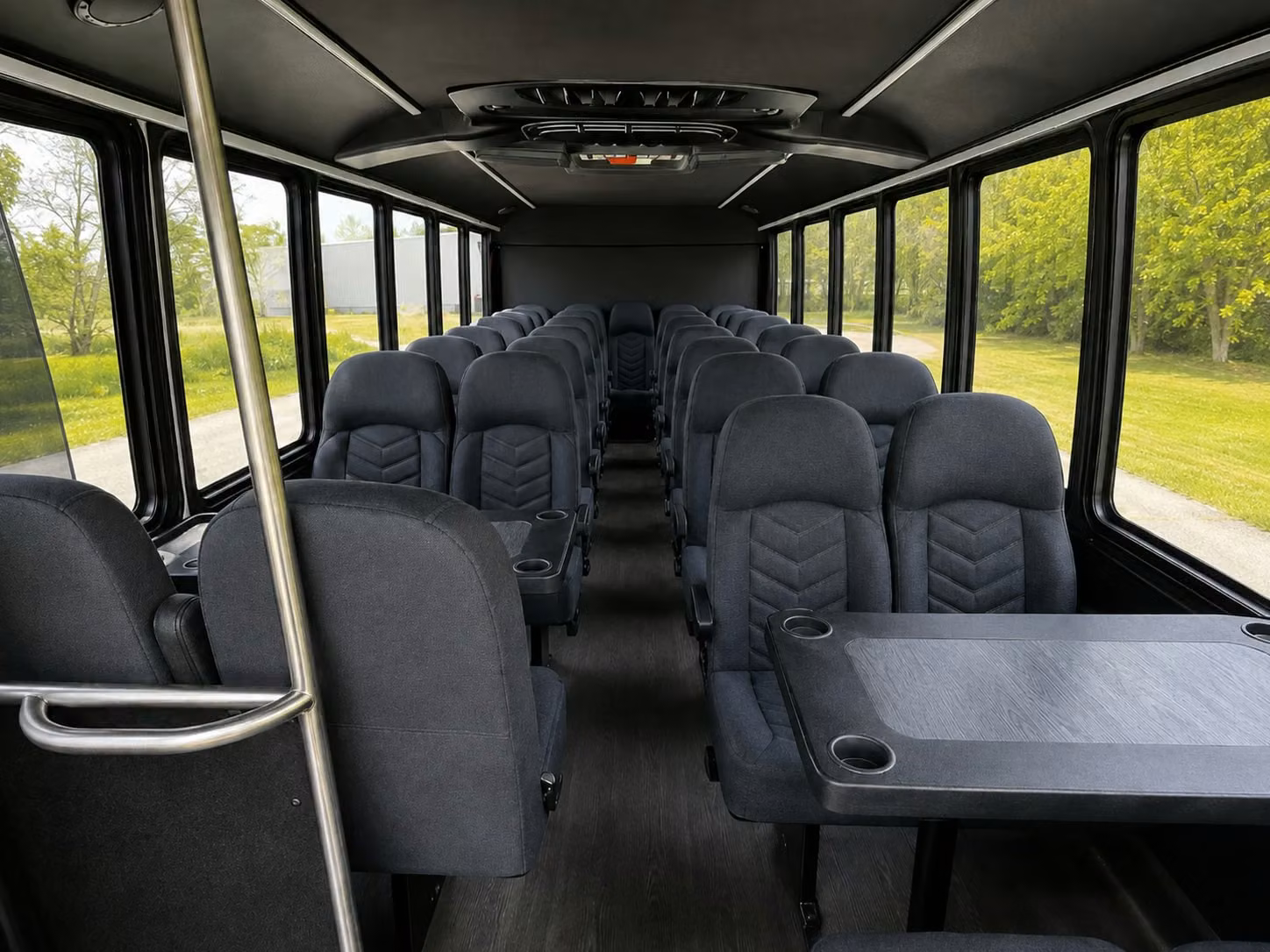 20 passenger minibus interior