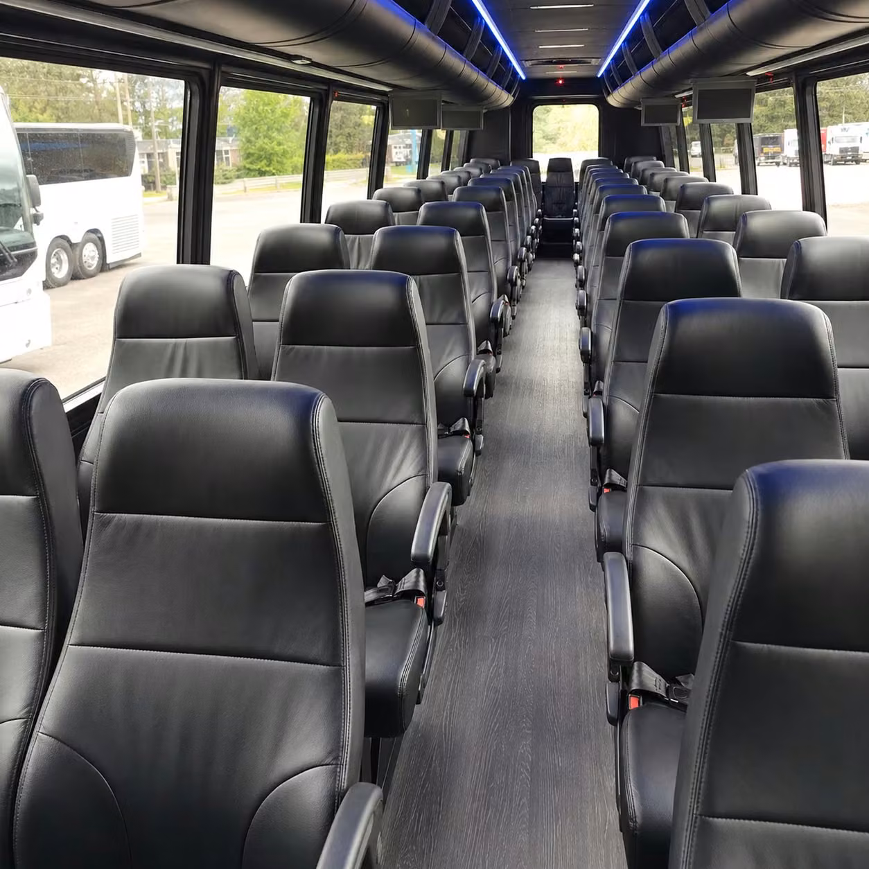 25 passenger minibus inside