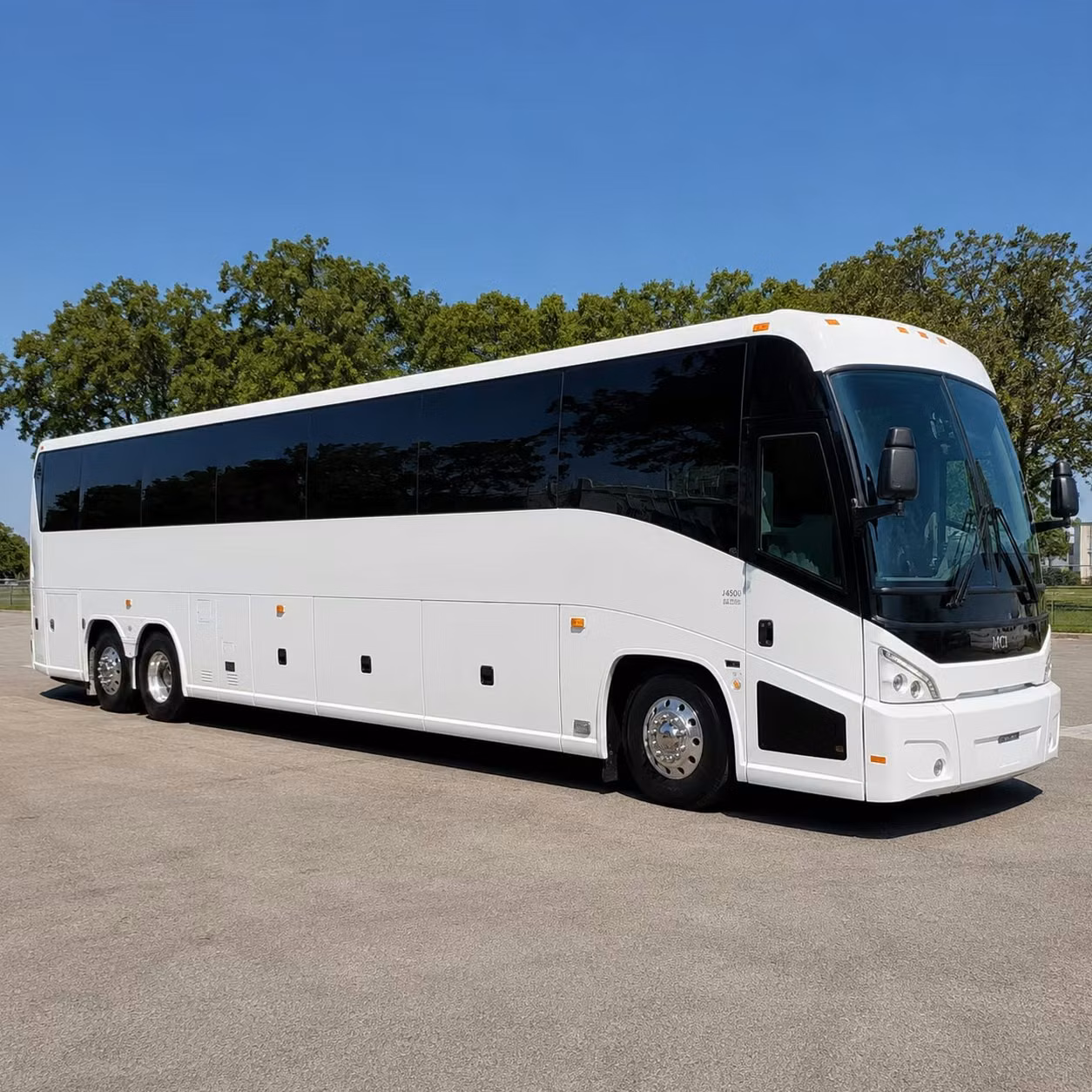 56 passenger charter bus
