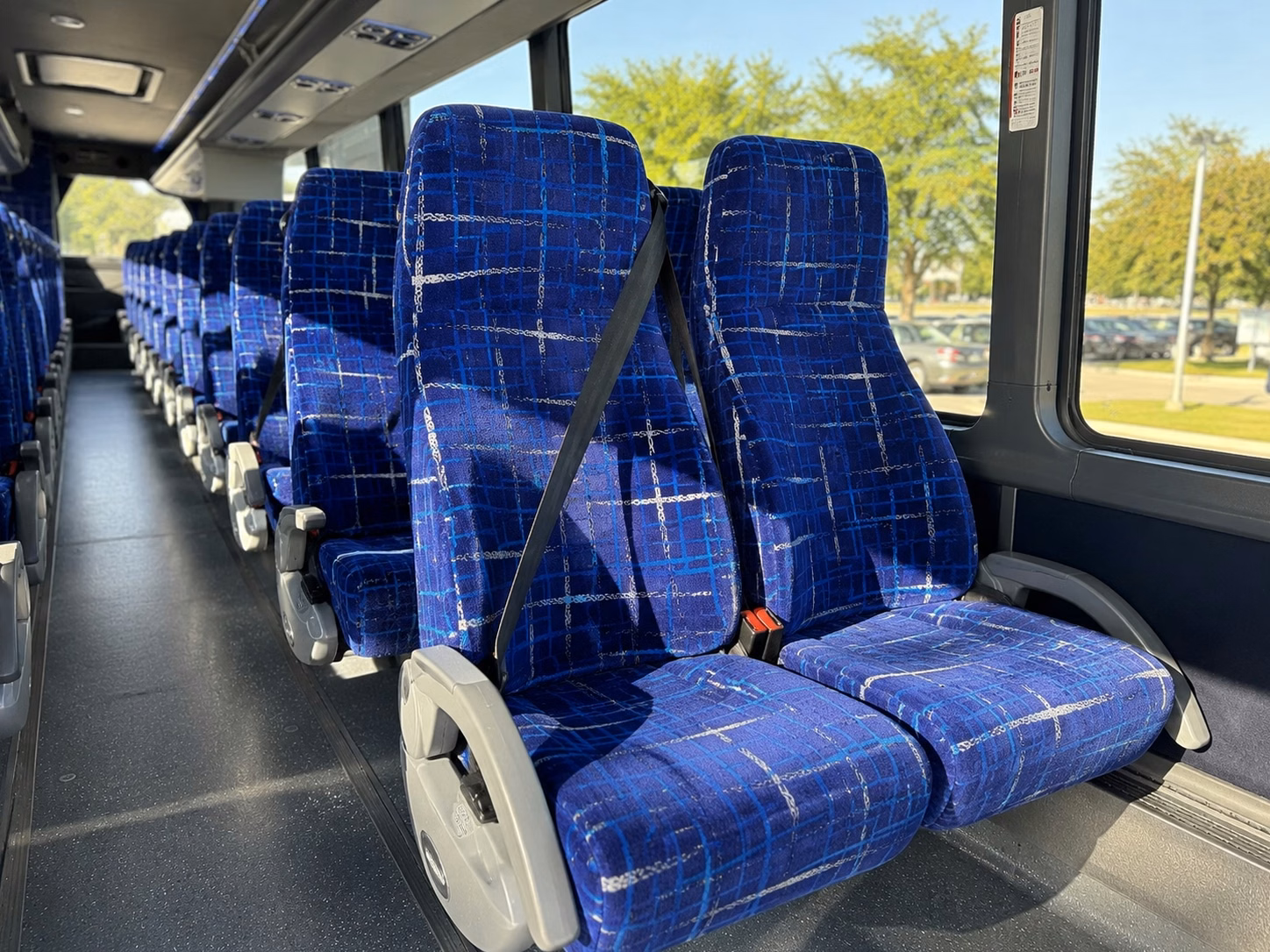 nashua charter bus inside