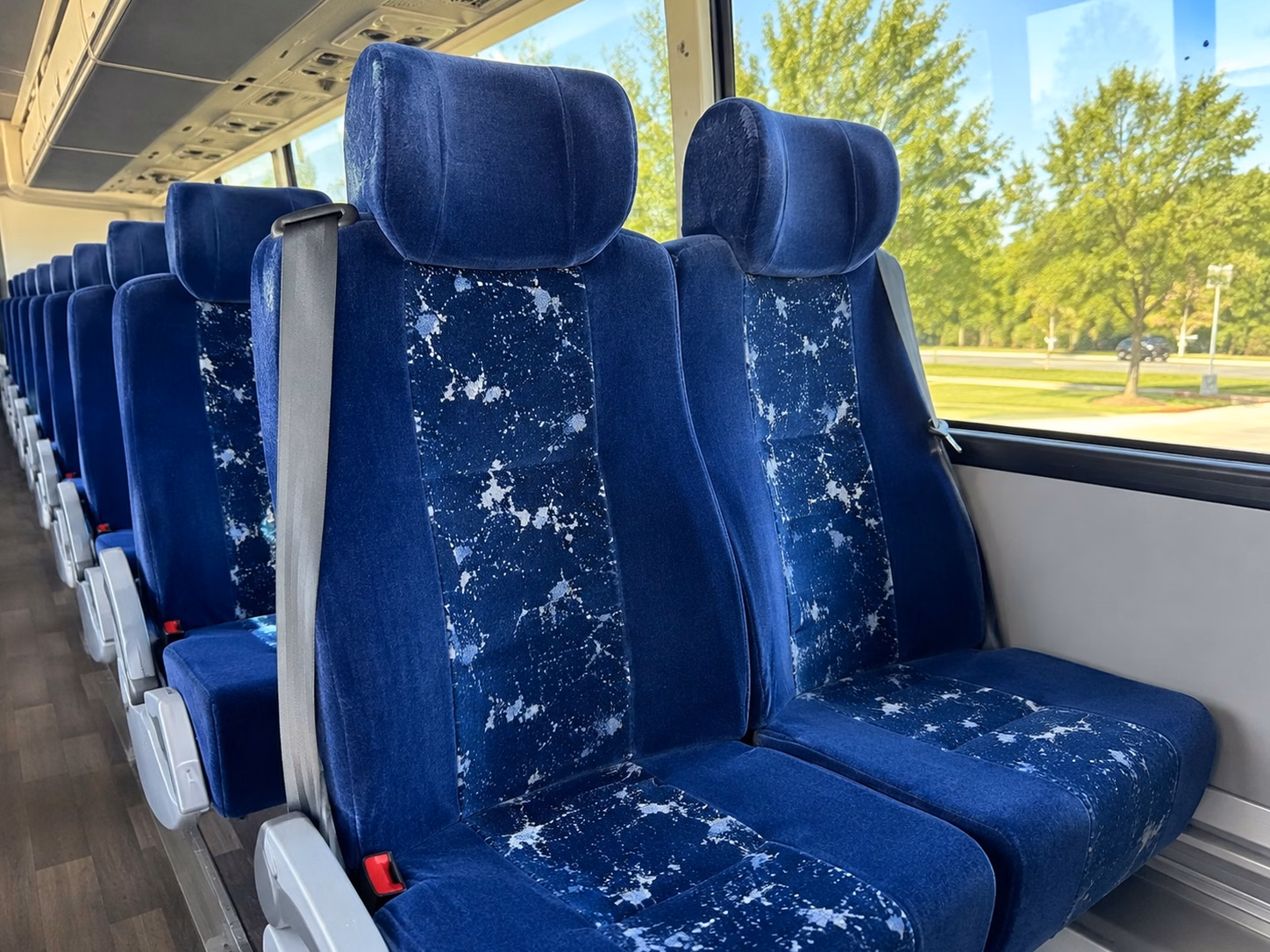 nashua charter bus interior gallery