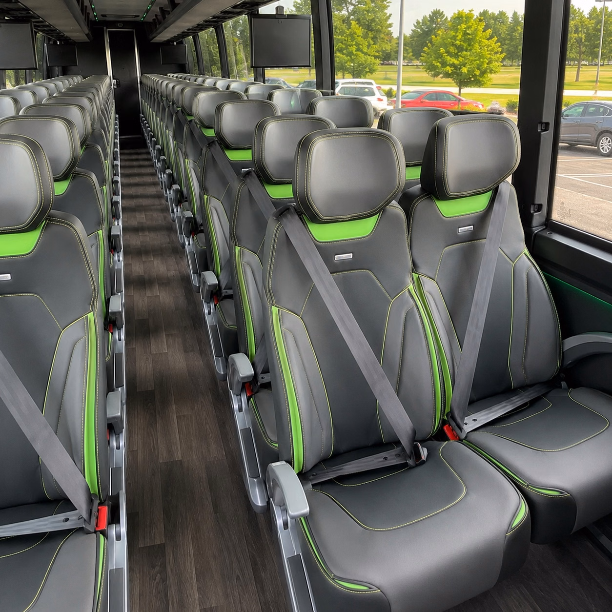 nashua charter bus rental inside
