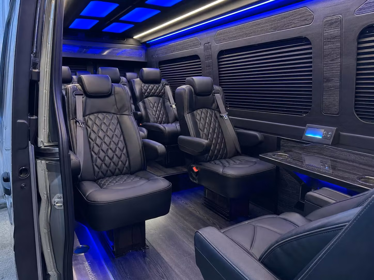sprinter van transportation for groups and events across nashua