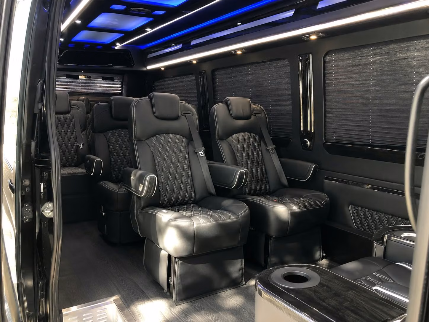sprinter van with driver interior